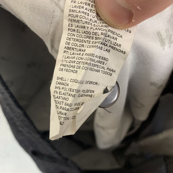 S Puma Pants Mens 34x32 Grey Golf Flat Front Casual Stretch Outdoor Polyester - Picture 8 of 8